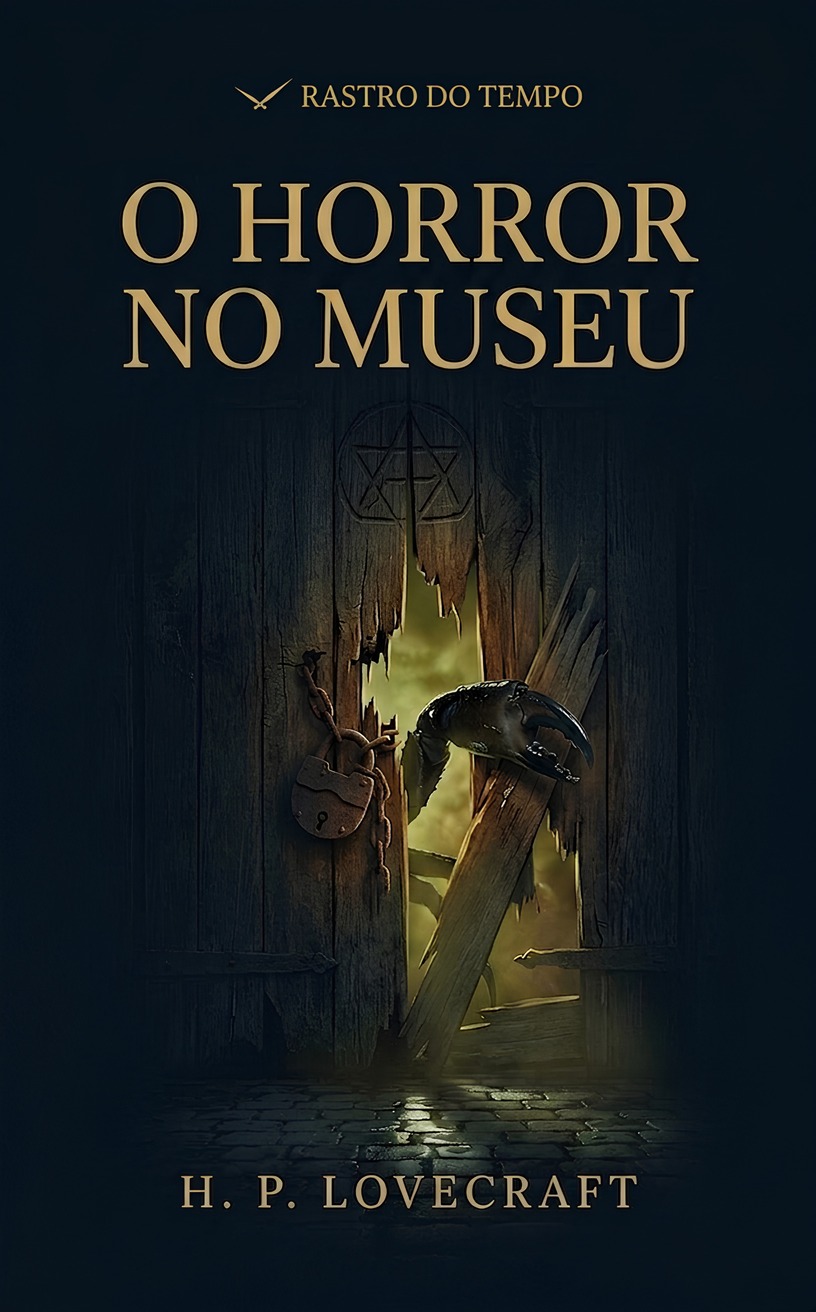 Capa de O Horror no Museu